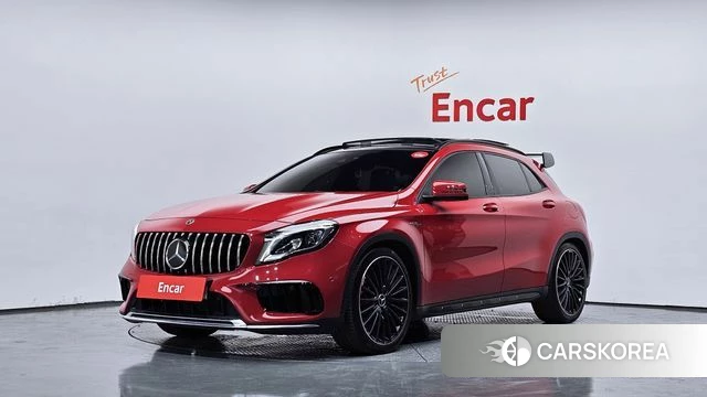 Mercedes-Benz GLA-Class X156 2019 Красный из Кореи