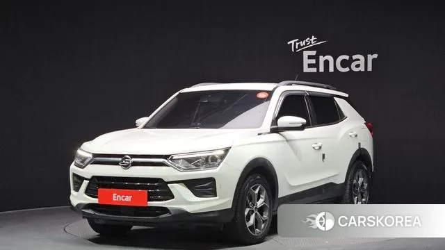 Ssangyong Beautiful Korando 2019 Белый из Кореи