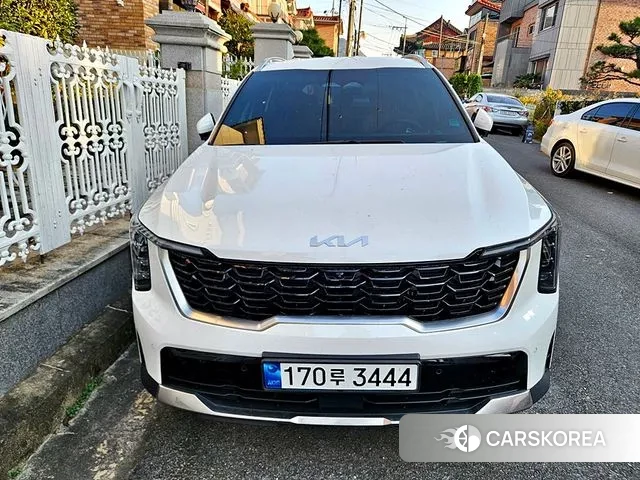 Kia The New Sorento 4th Generation 2023 Белый из Кореи