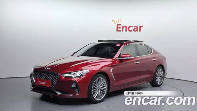 Genesis G70 2019 Красный из Кореи