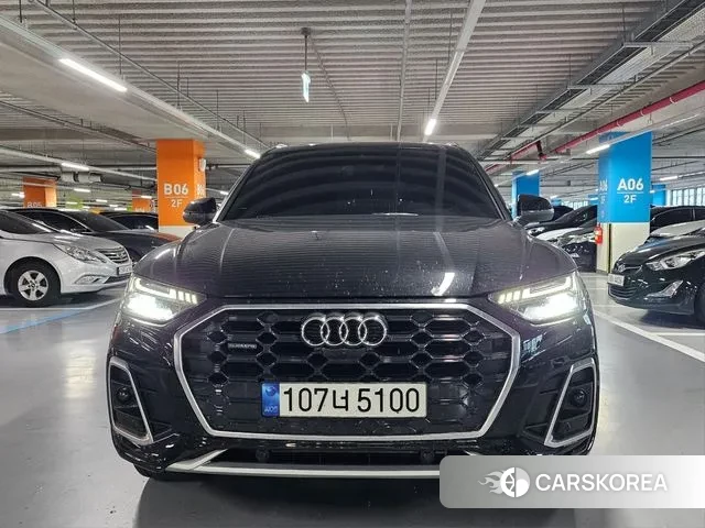 Audi Q5 (FY) 2021 Черный из Кореи