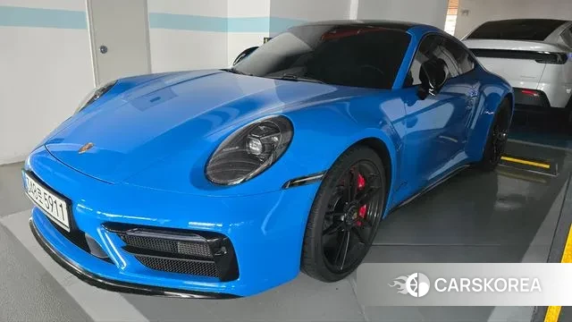 Porsche 911(992) 2022 Синий из Кореи