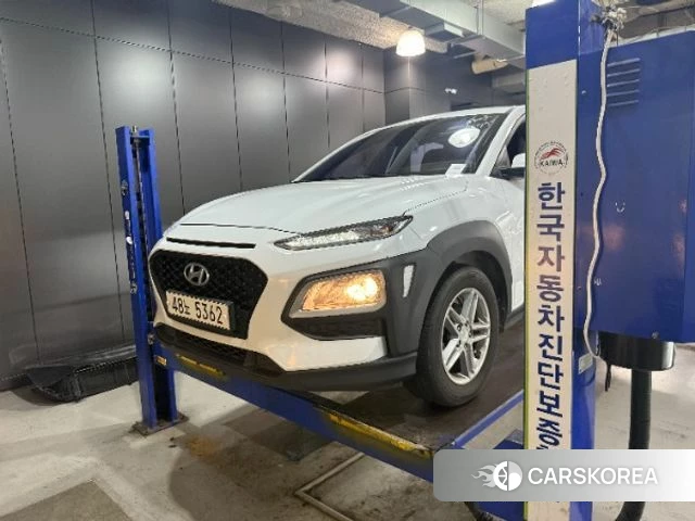 Hyundai Kona 2018 Белый из Кореи