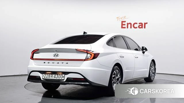 Hyundai Sonata (DN8) 2019 Белый из Кореи
