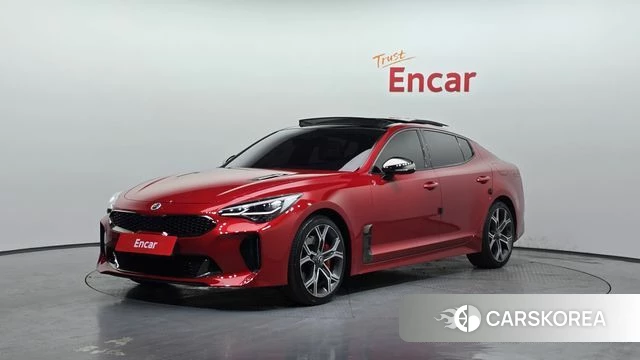 Kia Stinger 2018 Красный из Кореи