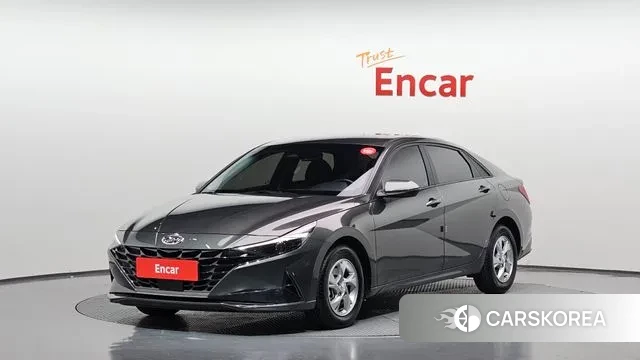 Hyundai Avante (CN7) 2021 Серый из Кореи