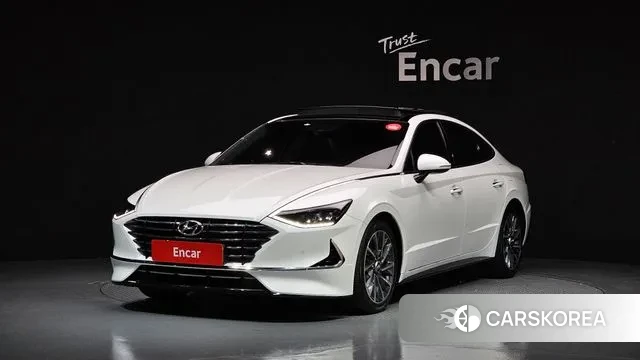 Hyundai Sonata (DN8) 2019 Белый из Кореи