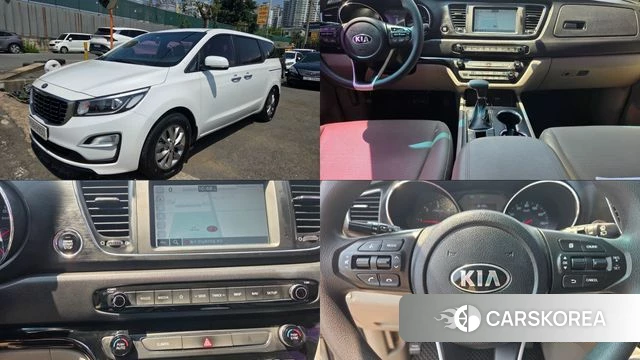 Kia The New Carnival 2020 Белый из Кореи