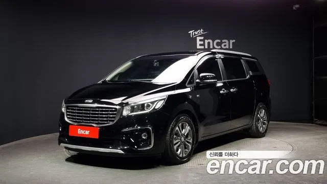 Kia The New Carnival 2018 Черный из Кореи