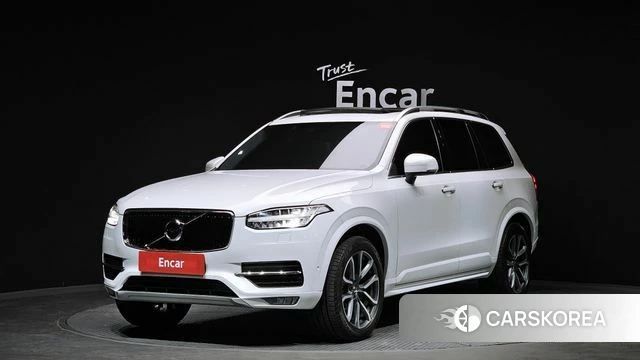 Volvo XC90 second Generation 2019 Белый из Кореи