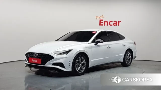 Hyundai Sonata (DN8) 2022 Белый из Кореи