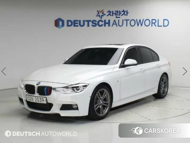 BMW 3 Series (F30) 2018 Белый из Кореи
