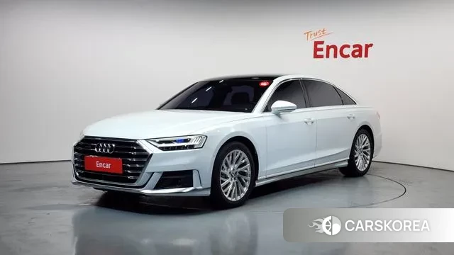 Audi A8 (D5) 2020 Белый из Кореи