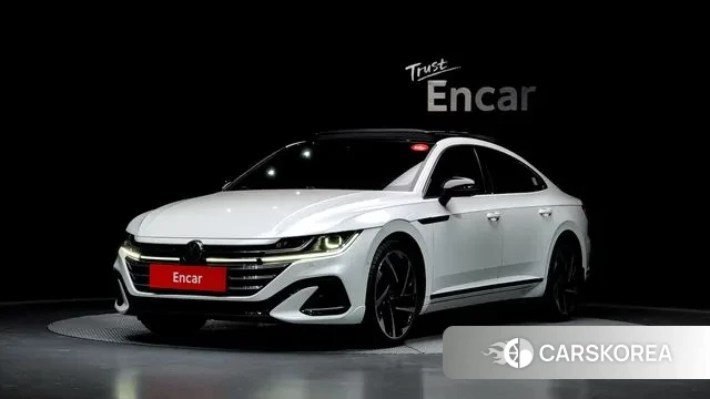 Volkswagen Arteon 2022 Белый из Кореи