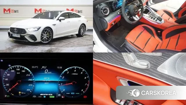 Mercedes-Benz AMG GT 2023 Белый из Кореи