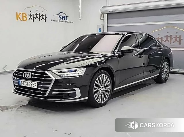 Audi A8 (D5) 2021 Черный из Кореи
