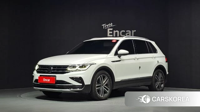 Volkswagen Tiguan second Generation 2024 Белый из Кореи