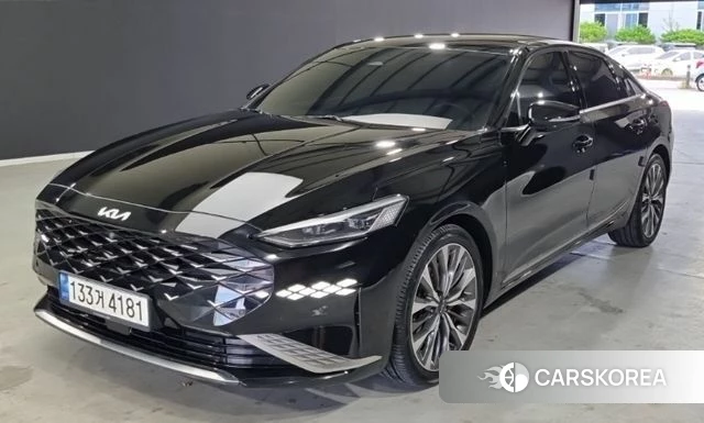 Kia K8 2021 Черный из Кореи