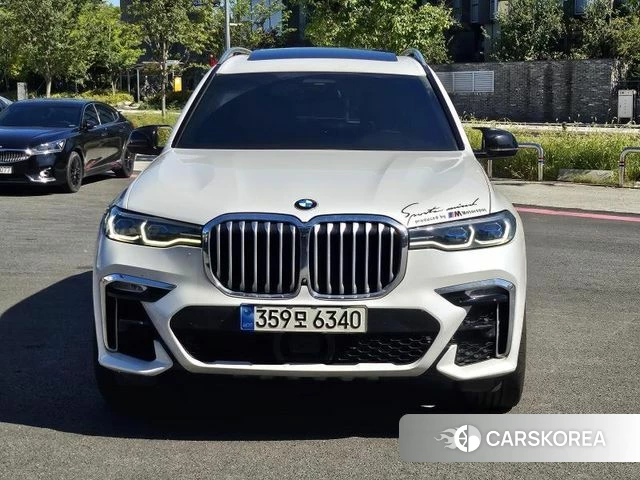 BMW X7 (G07) 2021 Белый из Кореи