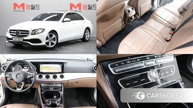 Mercedes-Benz E-Class W213 2018 Белый из Кореи