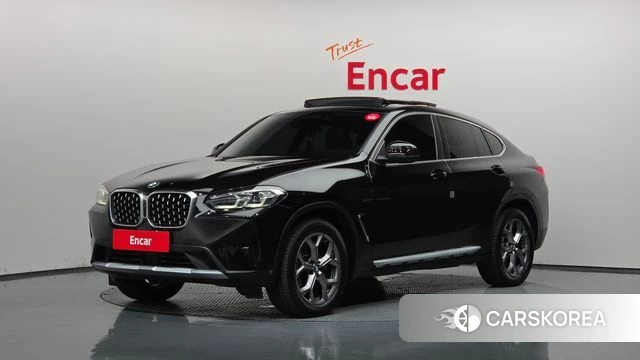 BMW X4 (G02) 2024 Черный из Кореи