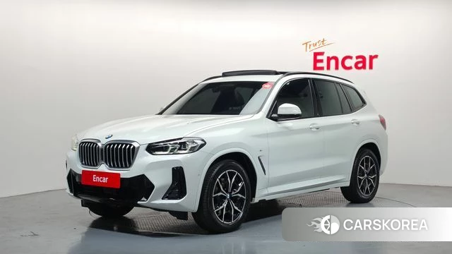BMW X3 (G01) 2022 Белый из Кореи