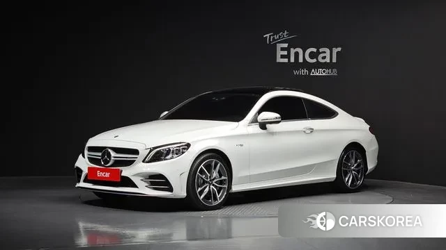 Mercedes-Benz C-Class W205 2021 Белый из Кореи