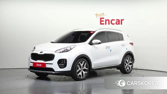 Kia Sportage 4th Generation 2018 Белый из Кореи