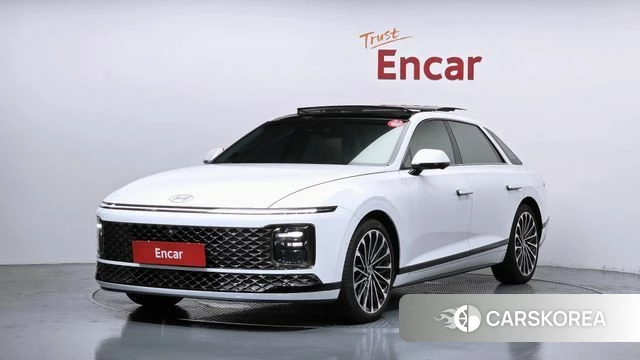 Hyundai Grandeur Hybrid (GN7) 2024 Белый из Кореи