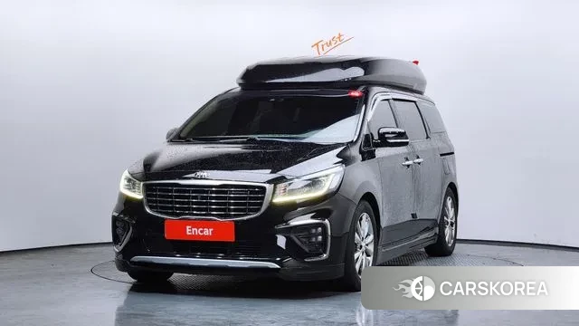 Kia The New Carnival 2018 Черный из Кореи