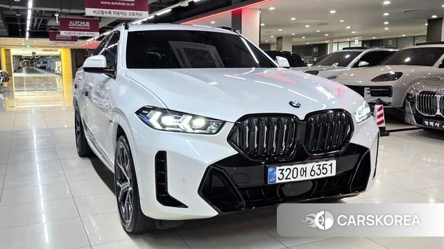 BMW X6 (G06) 2024 Белый из Кореи