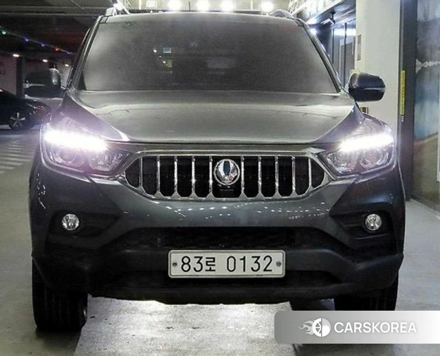 Ssangyong Rexton Sports 2018 Серый из Кореи