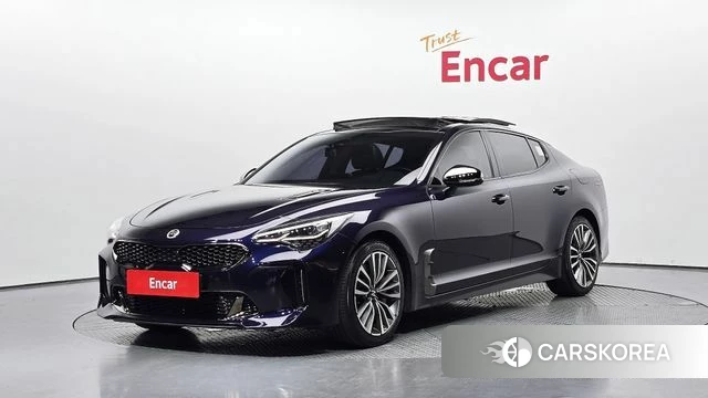 Kia Stinger 2018 Синий из Кореи