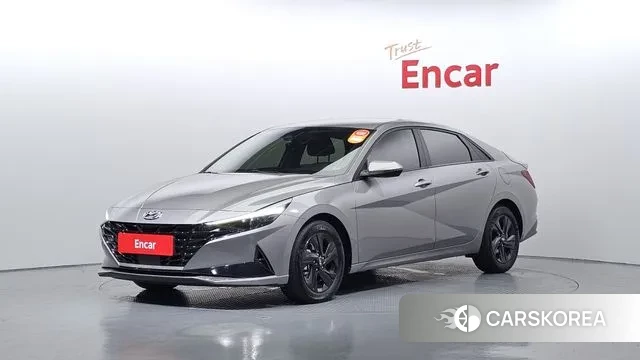 Hyundai Avante Hybrid (CN7) 2021 Серый из Кореи