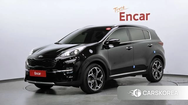 Kia Sportage The Bold 2020 Черный из Кореи