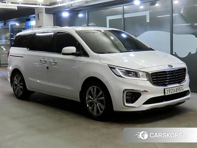 Kia The New Carnival 2020 Белый из Кореи