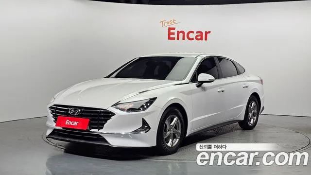 Hyundai Sonata (DN8) 2019 Белый из Кореи
