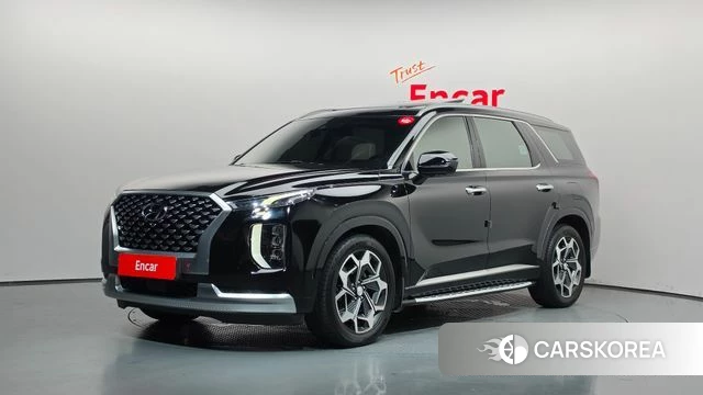 Hyundai Palisade 2021 Черный из Кореи