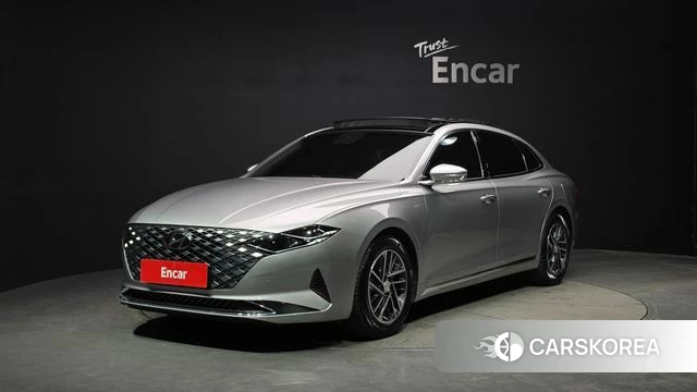 Hyundai The New Grandeur IG 2020 Серебристо-серый из Кореи