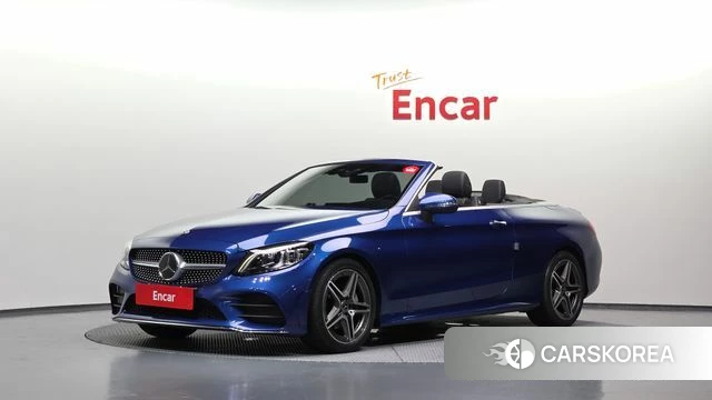 Mercedes-Benz C-Class W205 2022 Синий из Кореи