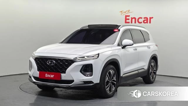 Hyundai Santa Fe TM 2018 Белый из Кореи