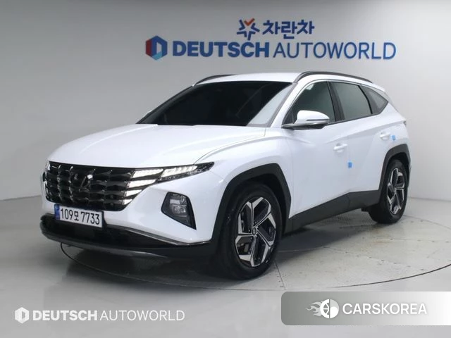 Hyundai Tucson (NX4) 2022 Белый из Кореи
