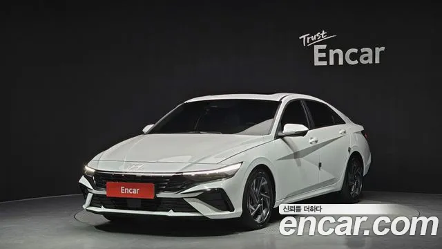 Hyundai The New Avante (CN7) 2024 Белый из Кореи