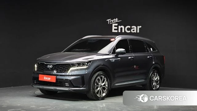 Kia Sorento 4th Generation 2021 Серый из Кореи