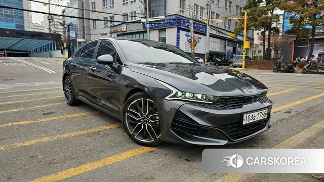 Kia K5 3rd generation 2020 Серый из Кореи