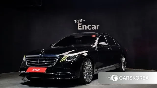 Mercedes-Benz S-Class W222 2018 Черный из Кореи