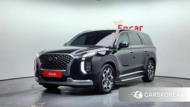 Hyundai Palisade 2021 Черный из Кореи
