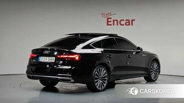 Audi A5 (F5) 2022 Черный из Кореи