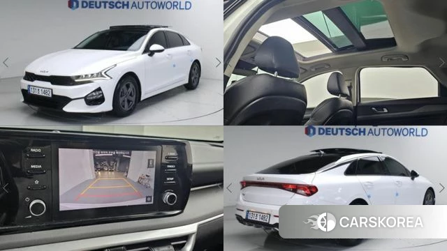 Kia K5 3rd generation 2022 Белый из Кореи