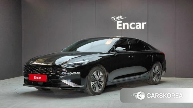 Kia K8 Hybrid 2022 Черный из Кореи